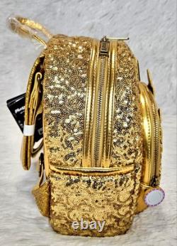 Loungefly Disney Beauty And The Beast Lumiere Sequin Backpack