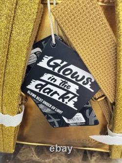 Loungefly Disney Beauty And The Beast Lumiere Sequin Mini Backpack Exclusive New