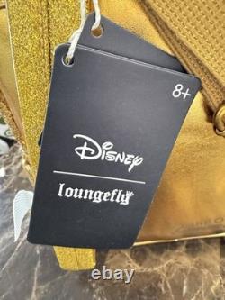Loungefly Disney Beauty And The Beast Lumiere Sequin Mini Backpack Exclusive New