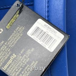 Loungefly Disney Beauty And The Beast Mini Backpack Womens Sequin Blue Snowglobe