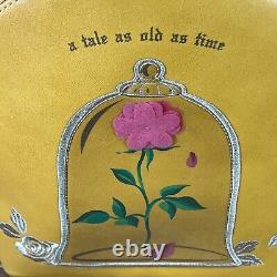 Loungefly Disney Beauty And The Beast Rose Mini Backpack