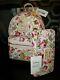 Loungefly Disney Beauty + The Beast Belle Floral Mini Backpack & Matching Wallet