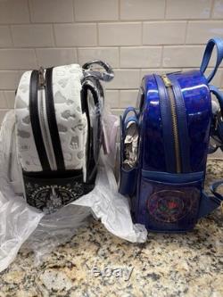 Loungefly Disney Beauty & The Beast Stained Glass AMAZON Excl BACKPACK + EARS