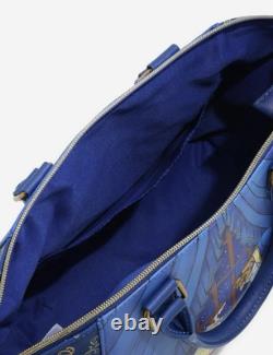 Loungefly Disney Beauty & The Beast Staircase Satchel Bag NWT