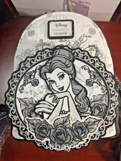 Loungefly Disney Beauty and The Beast Belle Sketch Mini Backpack EE Exclusive
