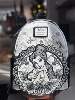 Loungefly Disney Beauty and The Beast Belle Sketch Mini Backpack New with Tags