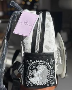 Loungefly Disney Beauty and The Beast Belle Sketch Mini Backpack New with Tags