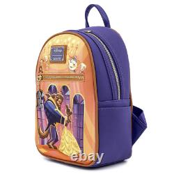Loungefly Disney Beauty and the Beast Belle Ballroom Dance Mini Backpack LE