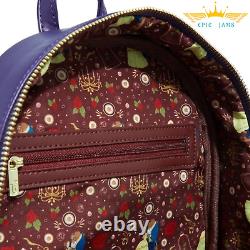 Loungefly Disney Beauty and the Beast Belle & Beast Ornate Mini Backpack New