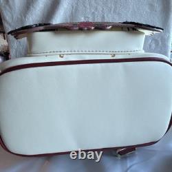 Loungefly Disney Beauty and the Beast Belle Mini Backpack & Zip Wallet Cream