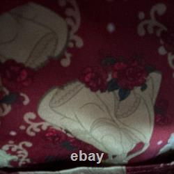 Loungefly Disney Beauty and the Beast Belle Mini Backpack & Zip Wallet Cream
