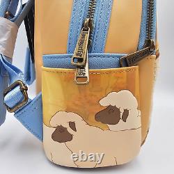 Loungefly Disney Beauty and the Beast Belle Sheep Fountain Mini Backpack New