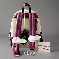 Loungefly Disney Beauty and the Beast Belle Stained Glass Portrait Mini Backpack
