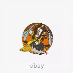 Loungefly Disney Beauty and the Beast Cogsworth Cosplay Backpack & Lumiere Pin