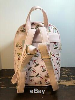 Loungefly Disney Beauty and the Beast Enchanted Rose Mini Backpack NWT