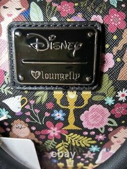 Loungefly Disney Beauty and the Beast Floral Barrel Bag/Crossbody