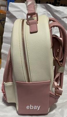 Loungefly Disney Beauty and the Beast Floral Portrait Mini Backpack