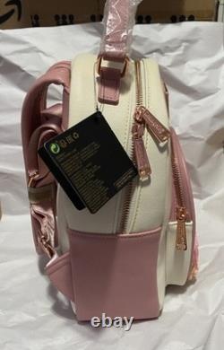 Loungefly Disney Beauty and the Beast Floral Portrait Mini Backpack