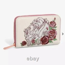 Loungefly Disney Beauty and the Beast Floral Portrait Set