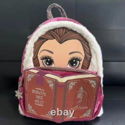Loungefly Disney Beauty and the Beast Plush Belle Princess Backpack Student New