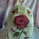 Loungefly Disney Beauty and the Beast Rose Mini Backpack Cream Yellow Pink
