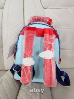 Loungefly Disney Beauty and the Beast Stained Glass Mini Backpack & Wallet Set