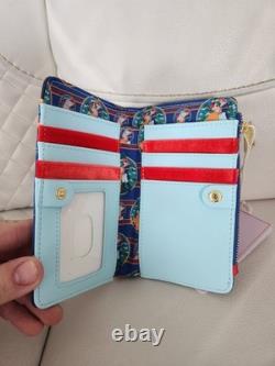 Loungefly Disney Beauty and the Beast Stained Glass Mini Backpack & Wallet Set