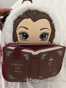 Loungefly Disney Beauty and the Beast Winter Belle Mini Backpack
