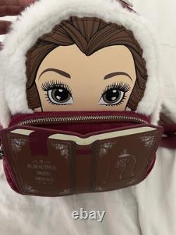 Loungefly Disney Beauty and the Beast Winter Belle Mini Backpack