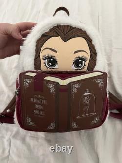 Loungefly Disney Beauty and the Beast Winter Belle Mini Backpack
