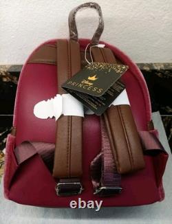 Loungefly Disney Beauty and the Beast Winter Belle Mini Backpack NWT