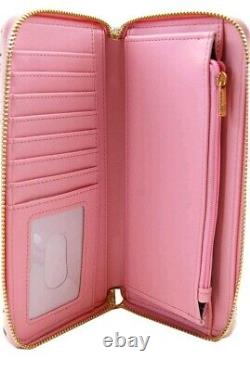 Loungefly Disney Beauty & the Beast Belle Pink Allover Backpack & Wallet Set #03