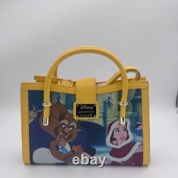 Loungefly Disney Beauty & the Beast Belle Princess Scene Crossbody Bag