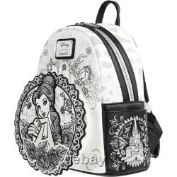 Loungefly Disney Beauty & the Beast Belle Sketch Backpack EE Exclusive NWT