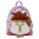 Loungefly Disney Chip Bubbles Beauty And The Beast Mini backpack NWT In Hand