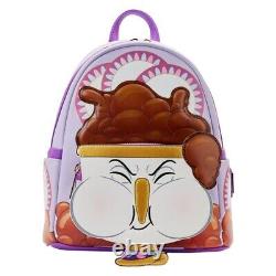 Loungefly Disney Chip Bubbles Beauty And The Beast Mini backpack NWT In Hand