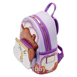Loungefly Disney Chip Bubbles Beauty And The Beast Mini backpack NWT In Hand