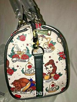 Loungefly Disney Tattoo Beauty And The Beast Belle Purse EUC. CASE FRESH. NEW