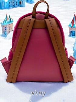 Loungefly Disney Winter Belle Book Mini Backpack Beauty and the Beast