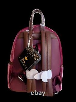 Loungefly Disney Winter Belle Book Mini Backpack Beauty and the Beast