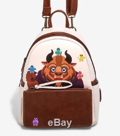 Loungfly Beauty & the Beast Disney Chibi Mini Backpack Crossbody