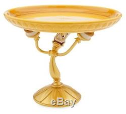 Lumiere Cake Stand Serving Platter Beauty & The Beast RARE HTF