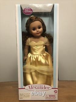 MADAME ALEXANDER DOLL 18 Belle DISNEY Princess Beauty & the Beast #61220