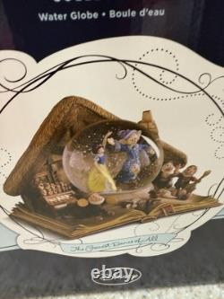 NEW 2013 Hallmark Disney Wonders Within Snow Water Globe Beauty & the Beast