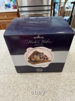 NEW 2013 Hallmark Disney Wonders Within Snow Water Globe Beauty & the Beast