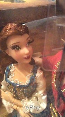 NEW Disney Belle & Gaston Fairytale Designer Doll Set Beauty & Beast Limited LE