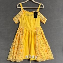 NEW Disney Her Universe L Beauty Beast Belle Princess Cosplay Costume Mini WDW