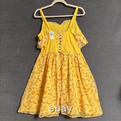 NEW Disney Her Universe L Beauty Beast Belle Princess Cosplay Costume Mini WDW