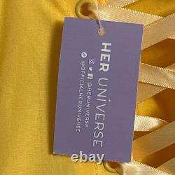 NEW Disney Her Universe L Beauty Beast Belle Princess Cosplay Costume Mini WDW