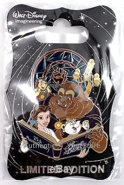 NEW Disney Imagineering WDI D23 Beauty and the Beast 25th Anniversary Pin LE 250